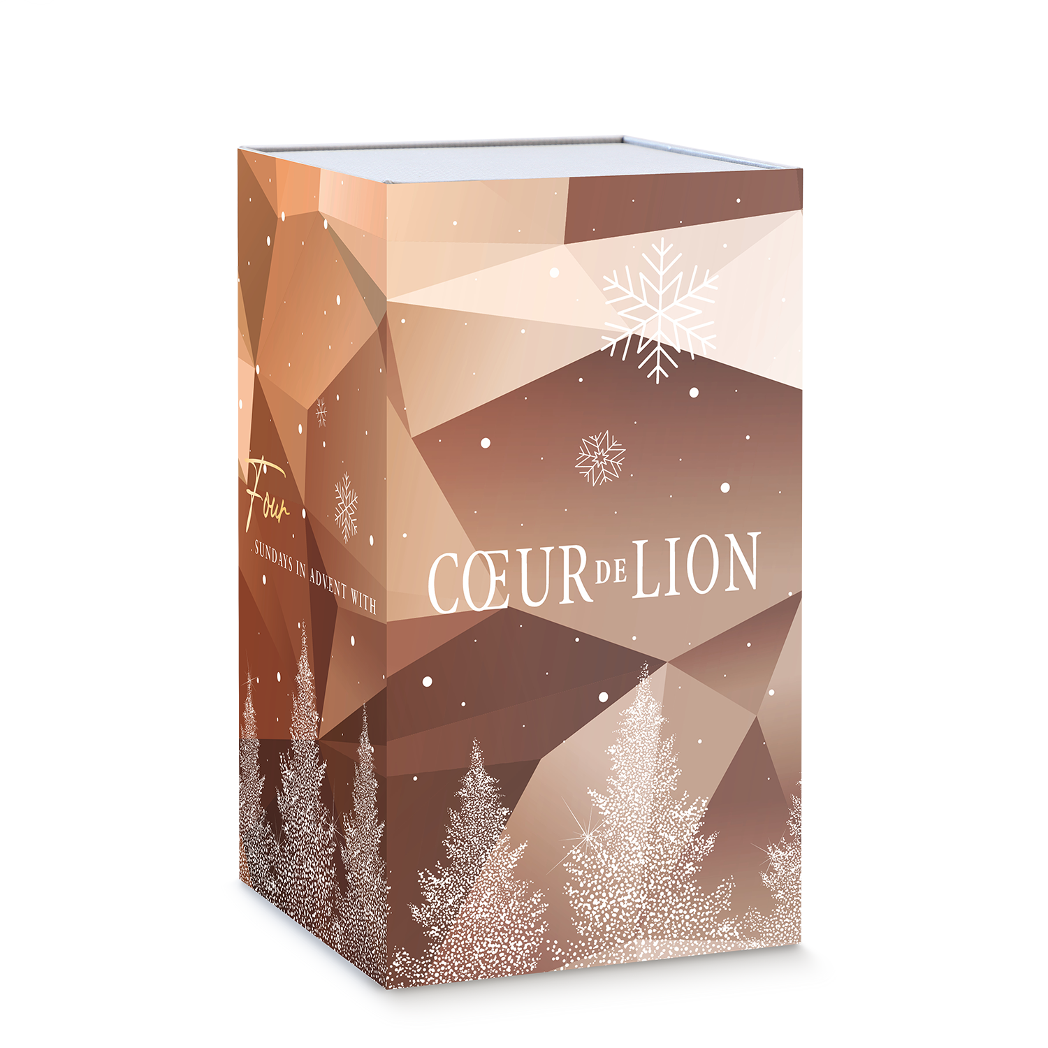 Adventskalender Urban Nature gold-beige