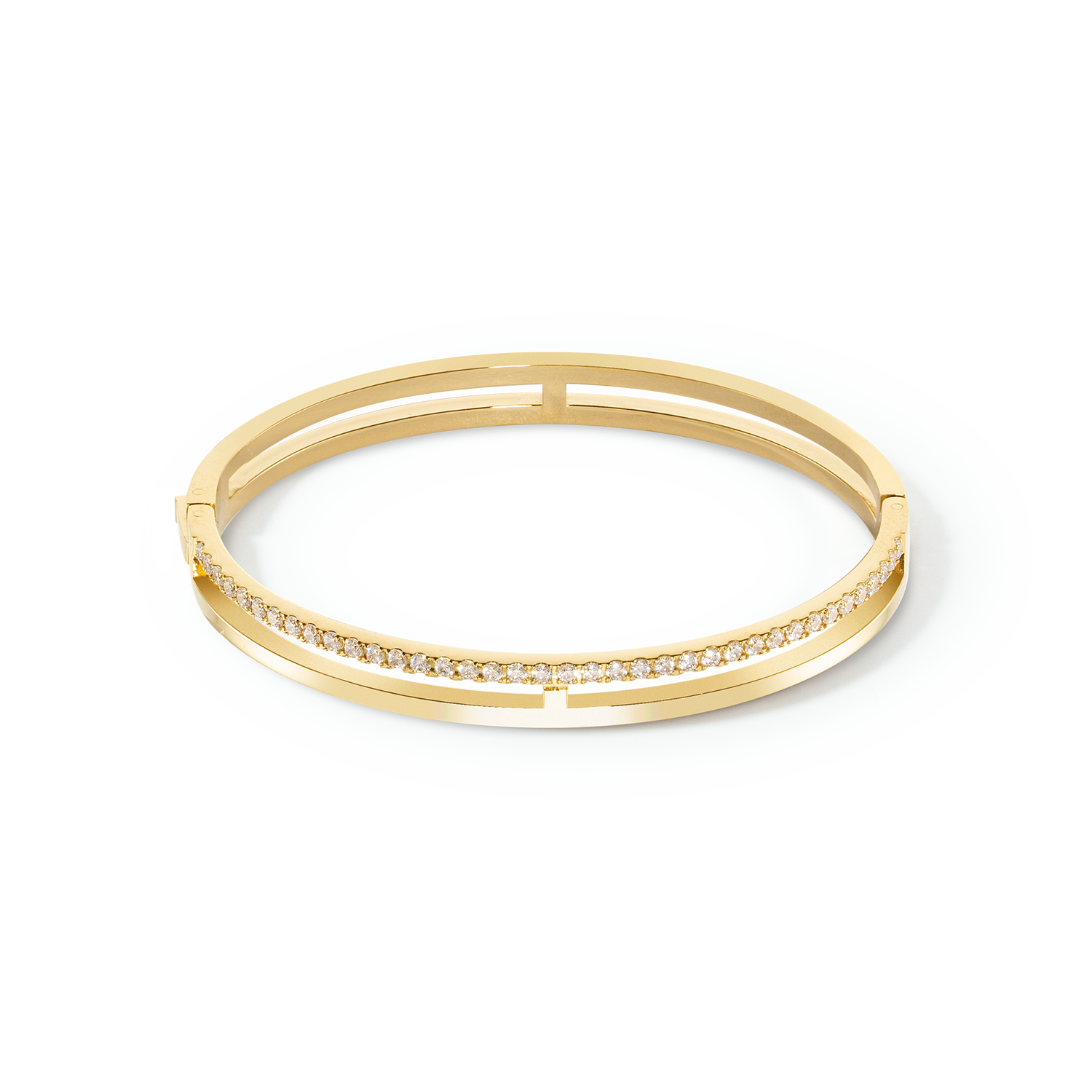 Eternal Unity Armreif gold-kristall von COEUR DE LION