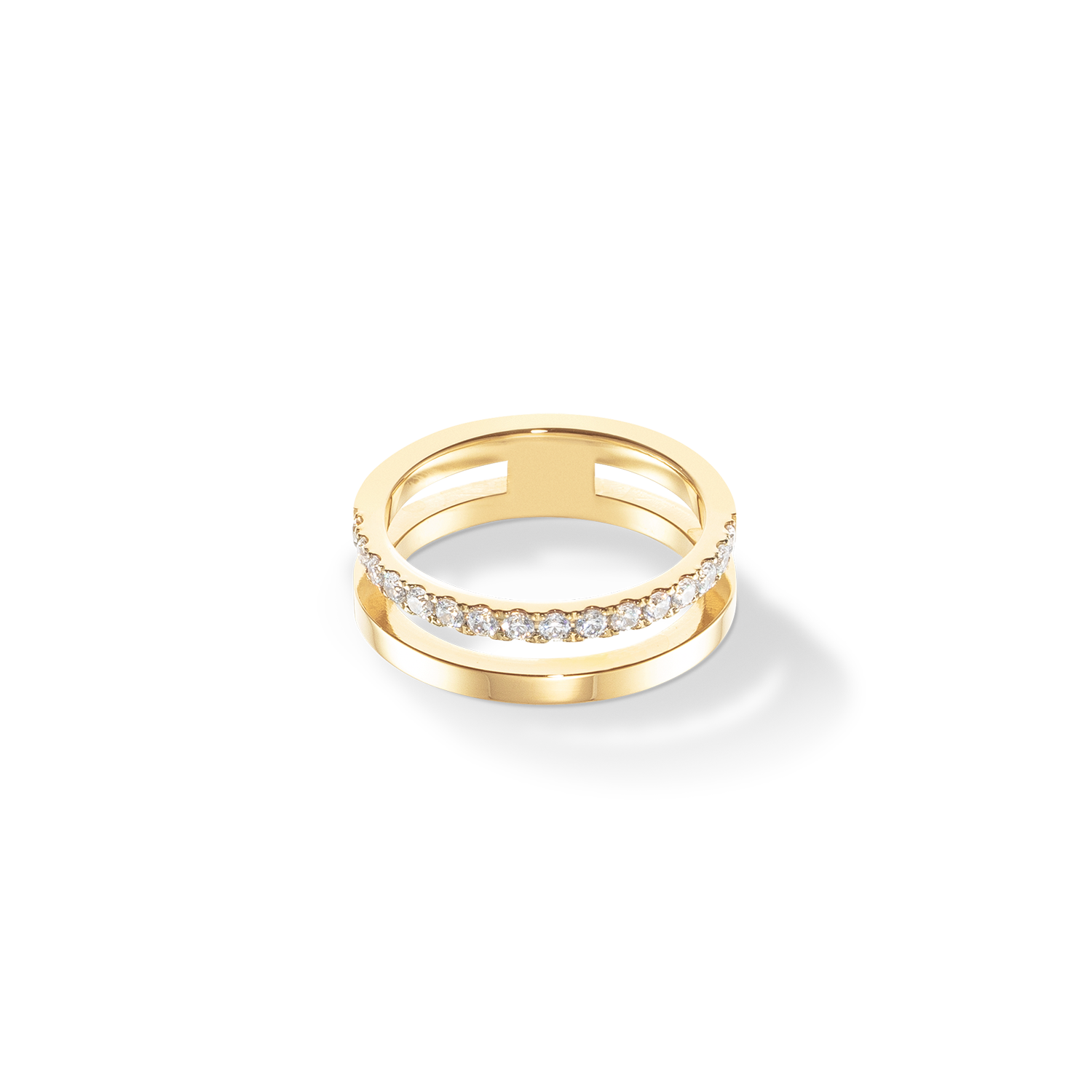 Eternal Unity Ring gold-kristall von COEUR DE LION