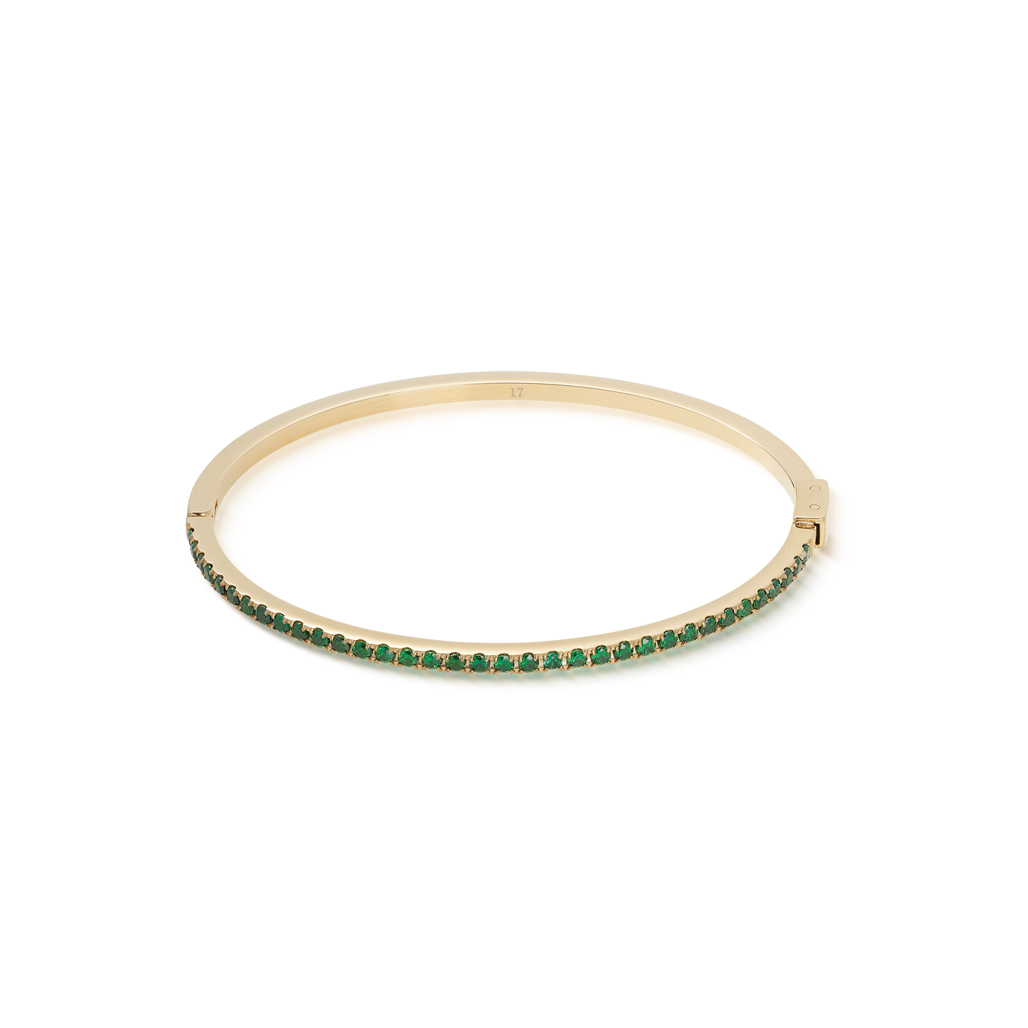 Eternal Love Armreif gold-grün von COEUR DE LION