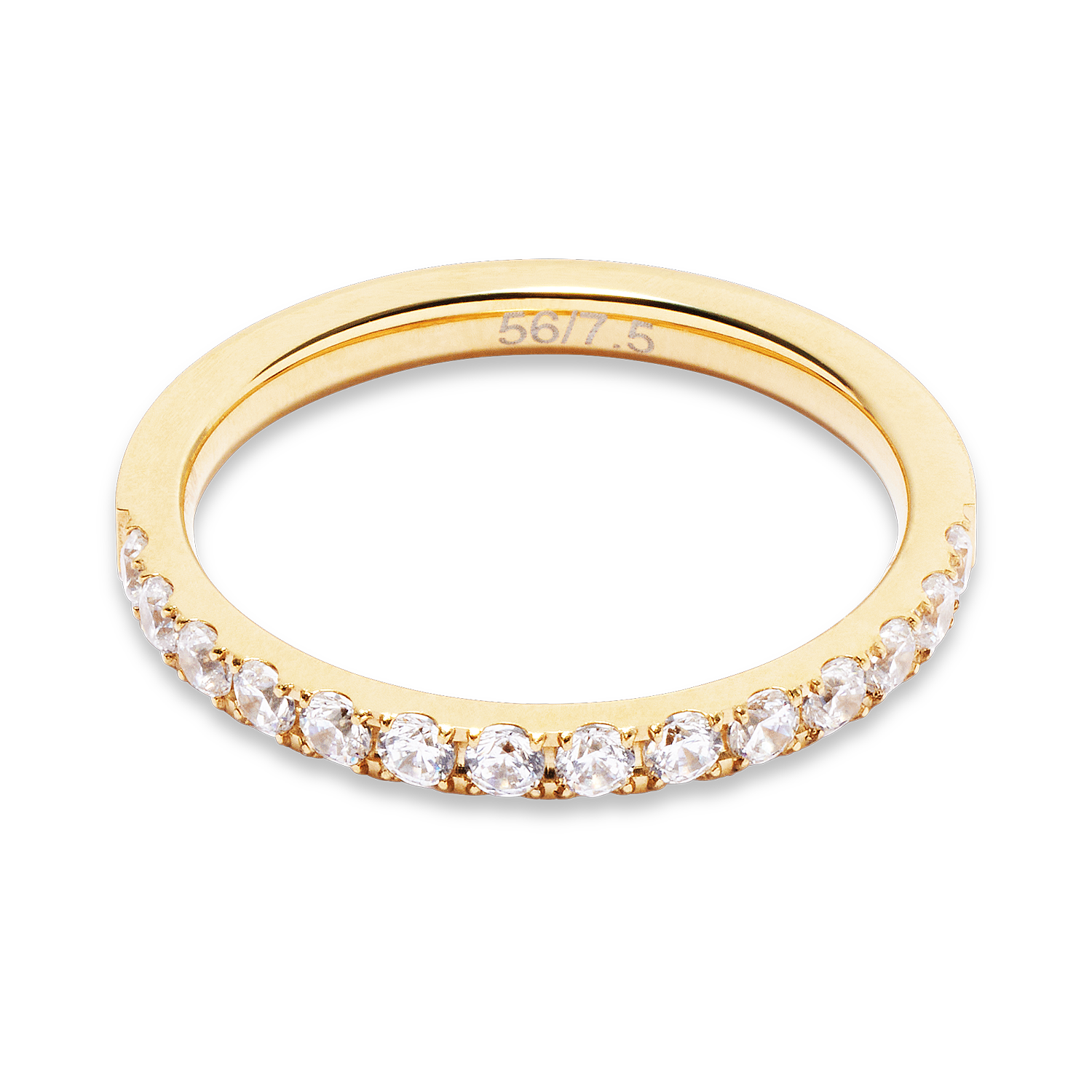 Eternal Love Ring gold-kristall von COEUR DE LION – Detailaufnahme