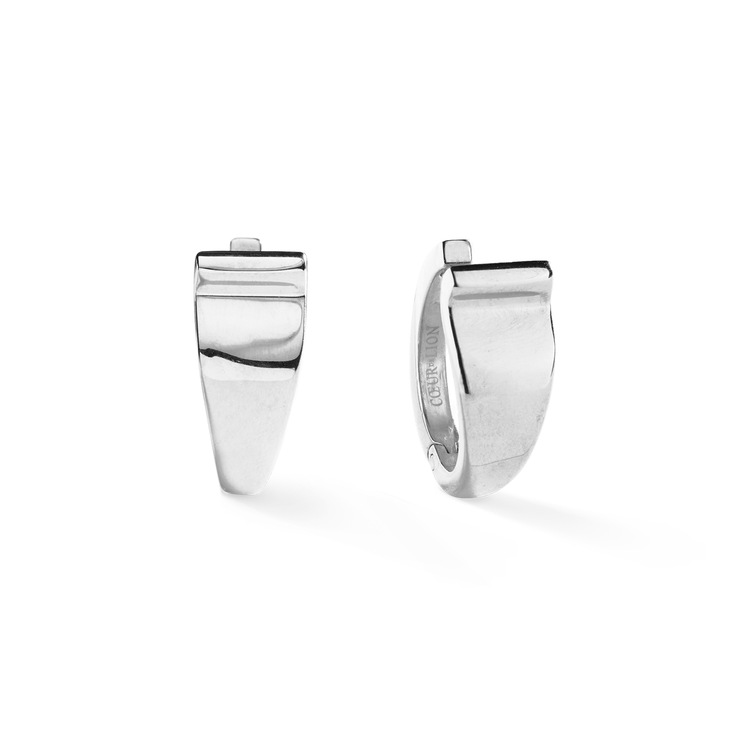 EAR ME UP Creole Contour Silber von COEUR DE LION