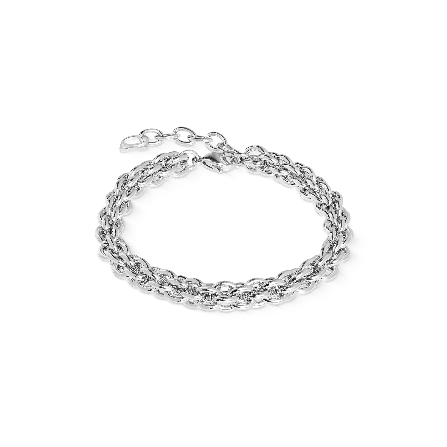 Armband Mesh Chain Classic silber von COEUR DE LION
