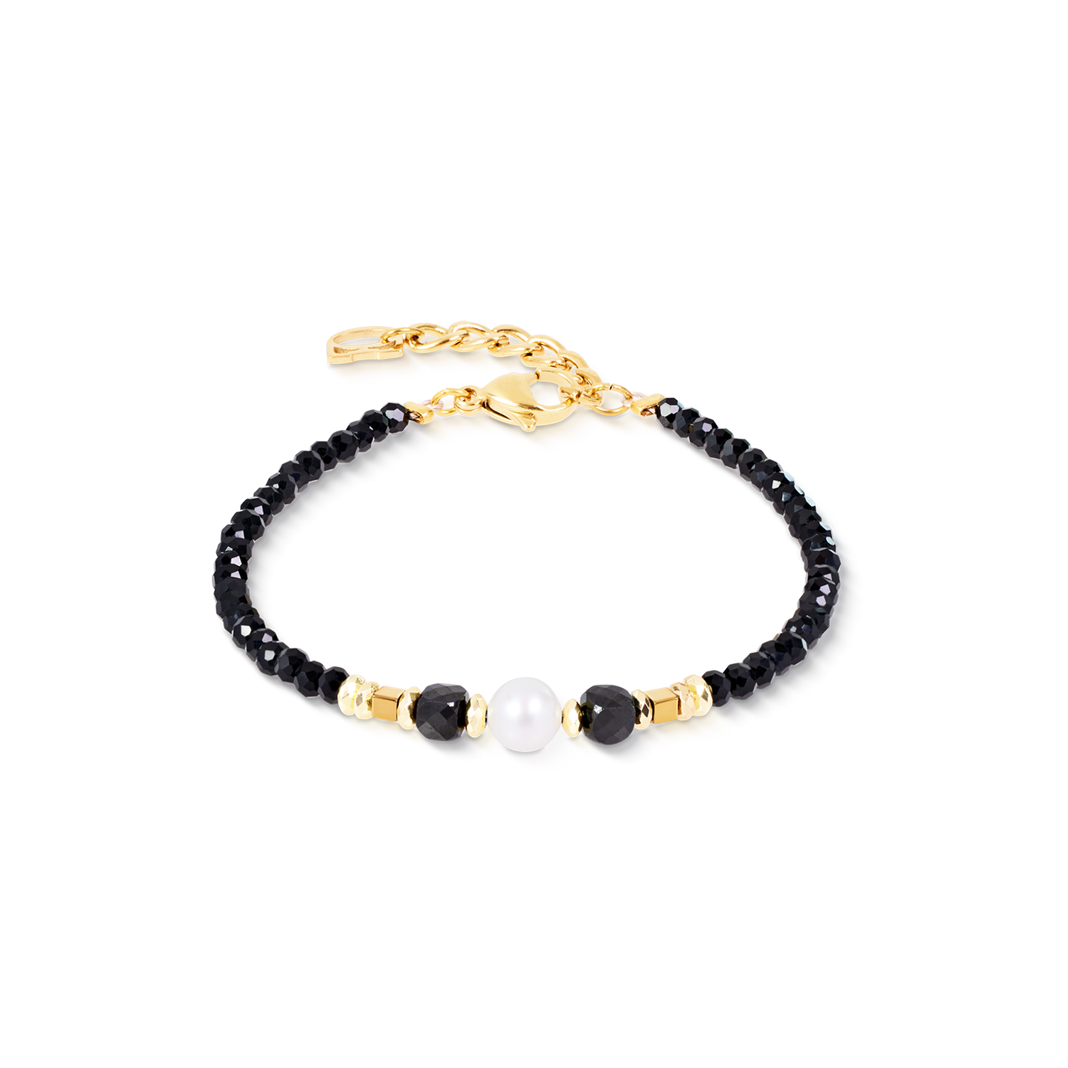 Armband Astoria Noir Pearl Gold
