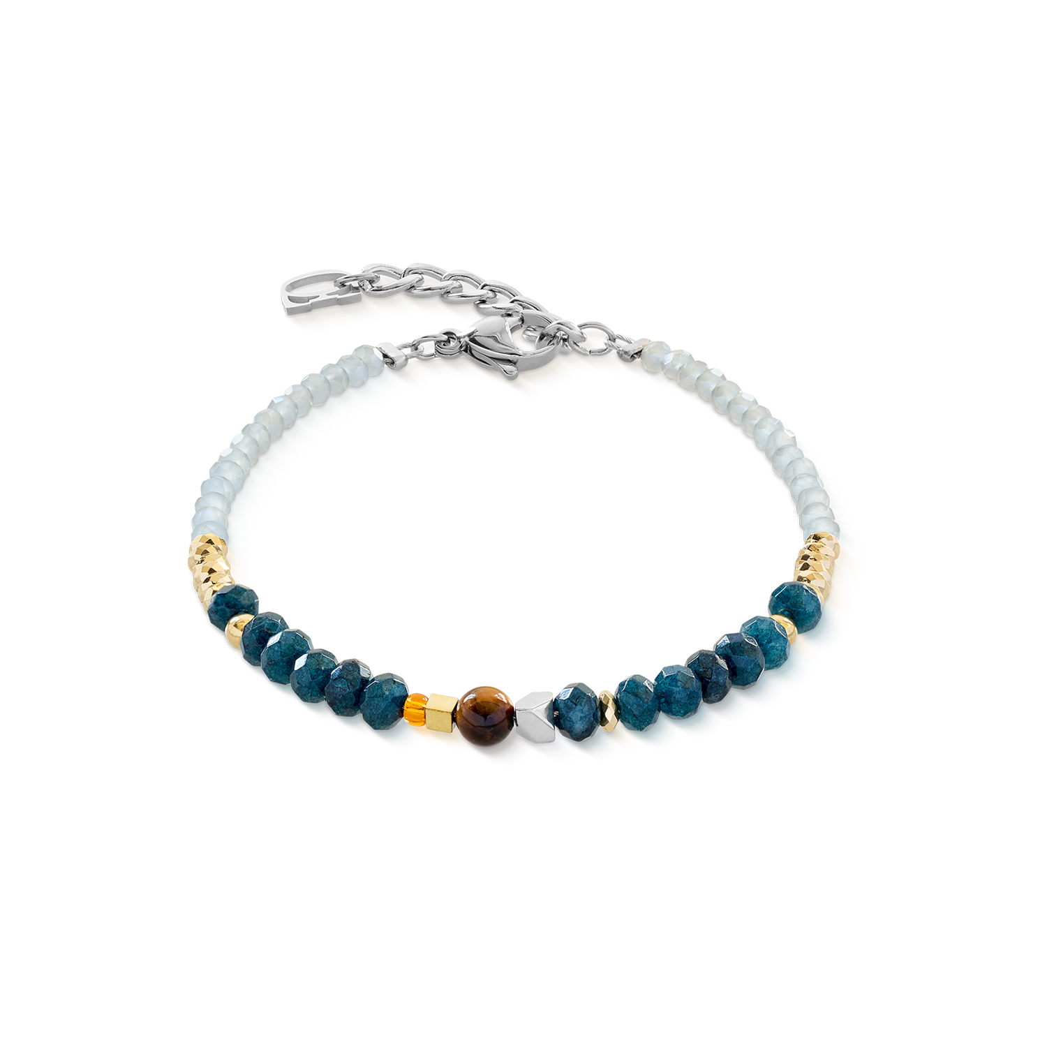 Armband Amulett Modern Future Motion bicolor von COEUR DE LION