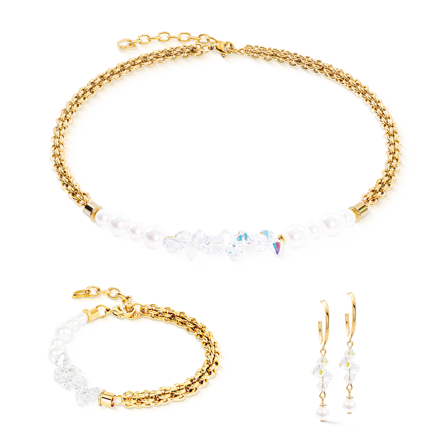 Creolen Dancing Crystals Fusion Gold