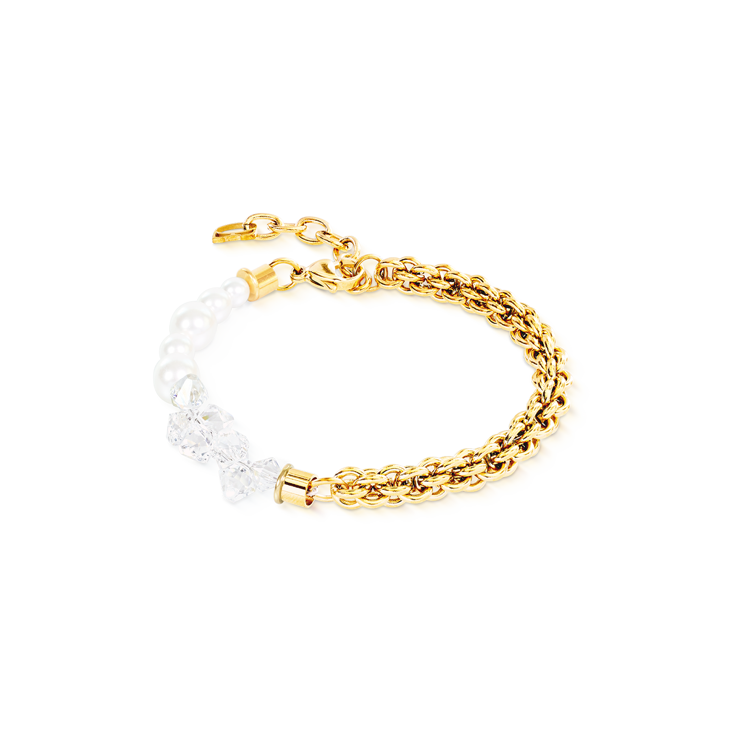 Armband Dancing Crystals Fusion Gold