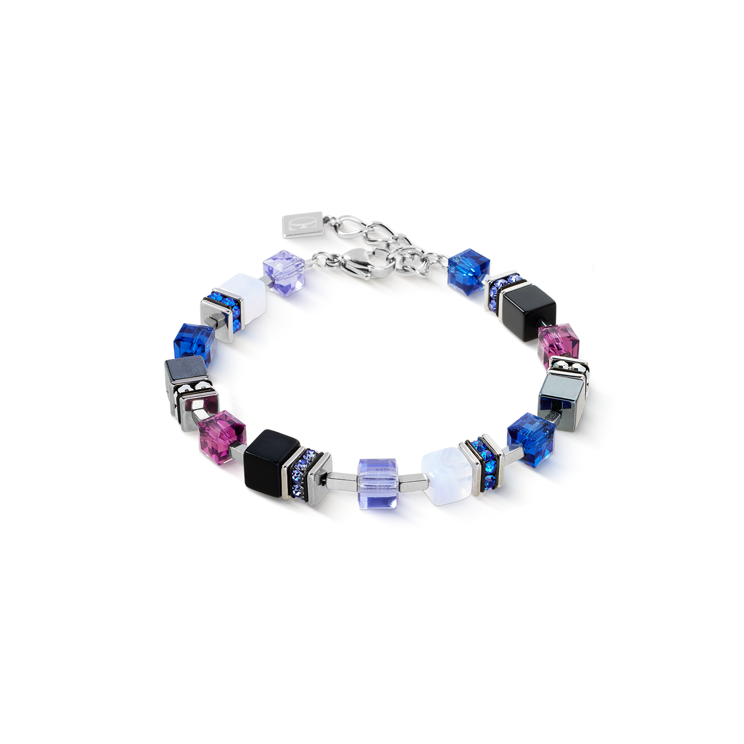 GeoCUBE® Precious Statement Armband Blue Moon von COEUR DE LION