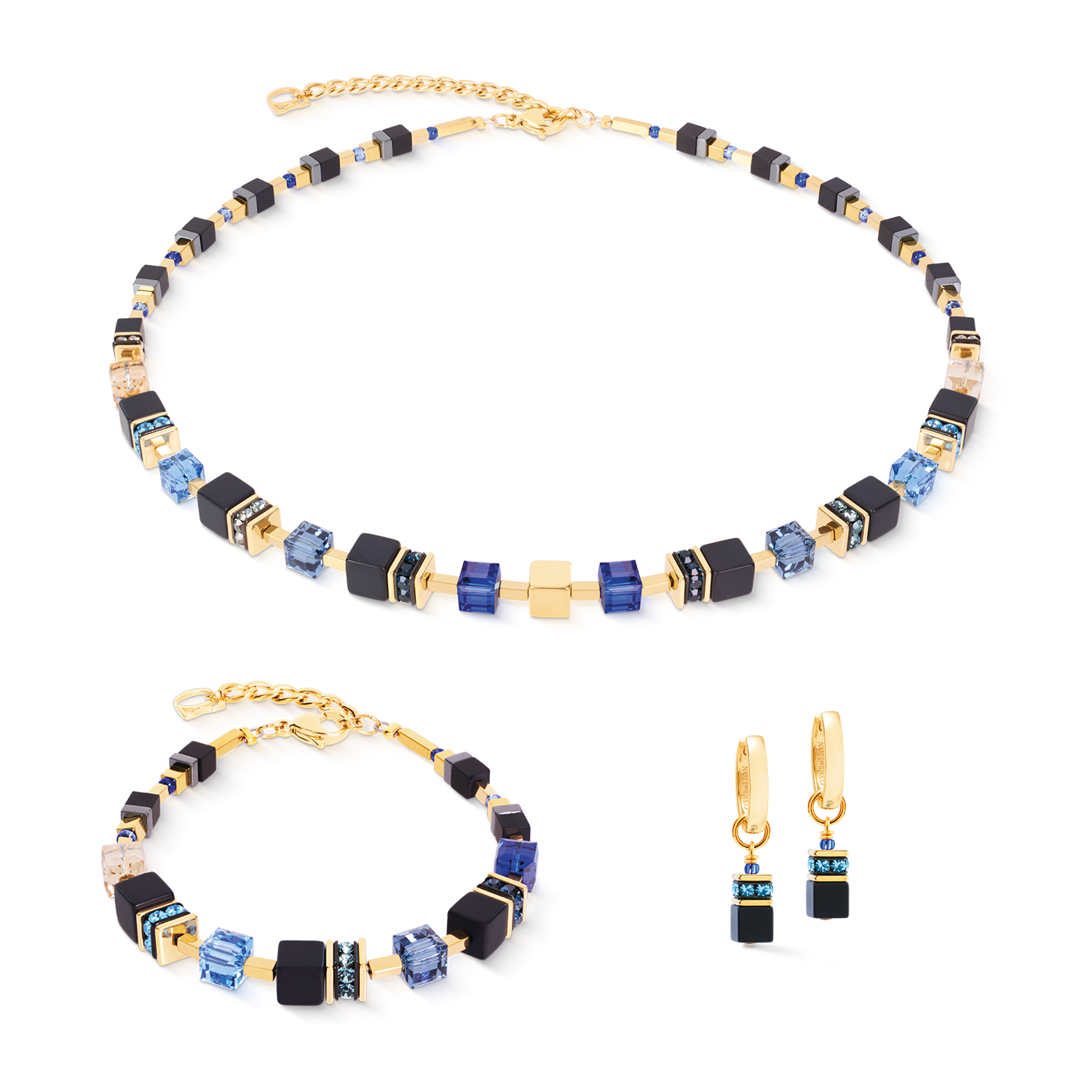 GeoCUBE® Precious Classic Armband Midnight Blue