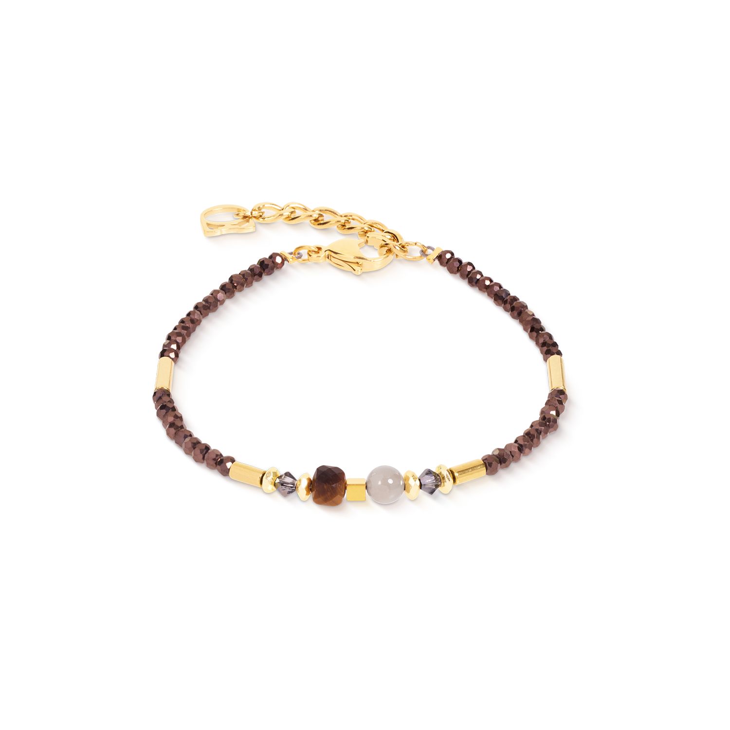 Armband Cube Balance Golden Hazel