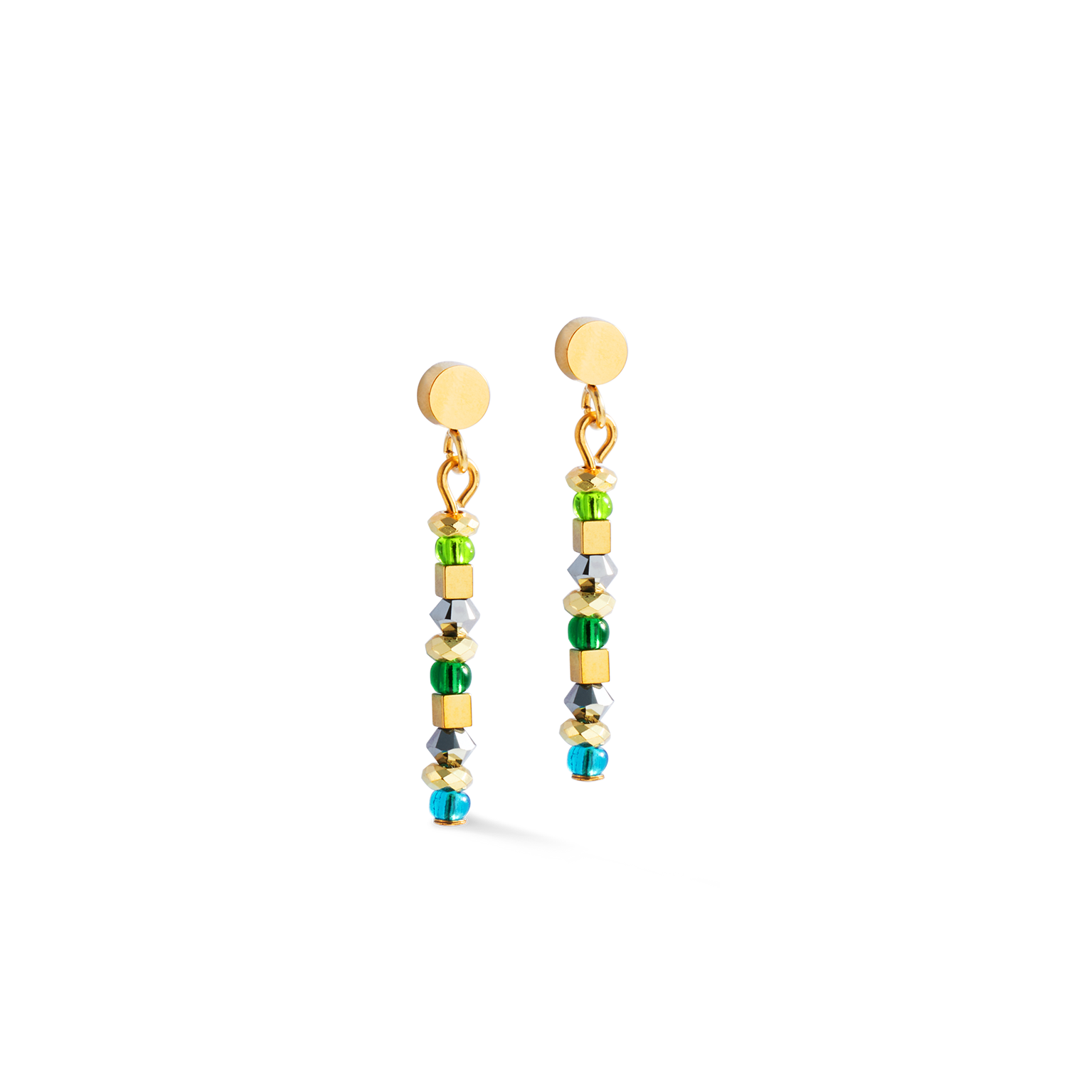 Ohrringe Golden Whisper Rainbow von COEUR DE LION