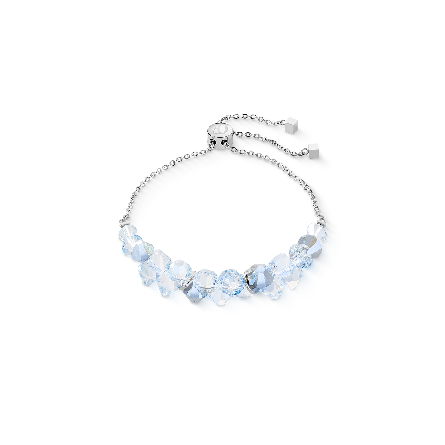 Dancing Crystals Armband silber-kristall von COEUR DE LION