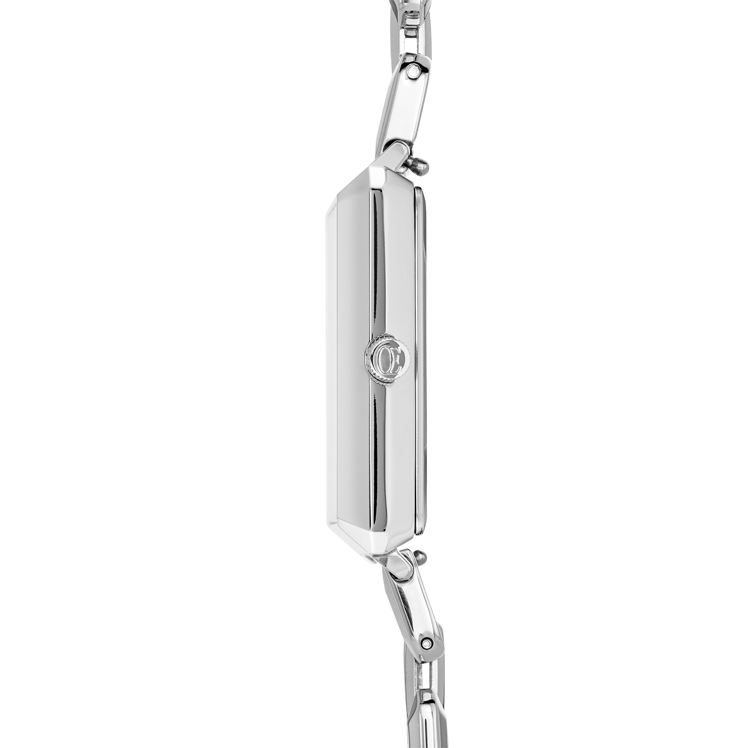 Uhr Iconic Cube Orchid Ice Statement silber von COEUR DE LION – Tragevariante